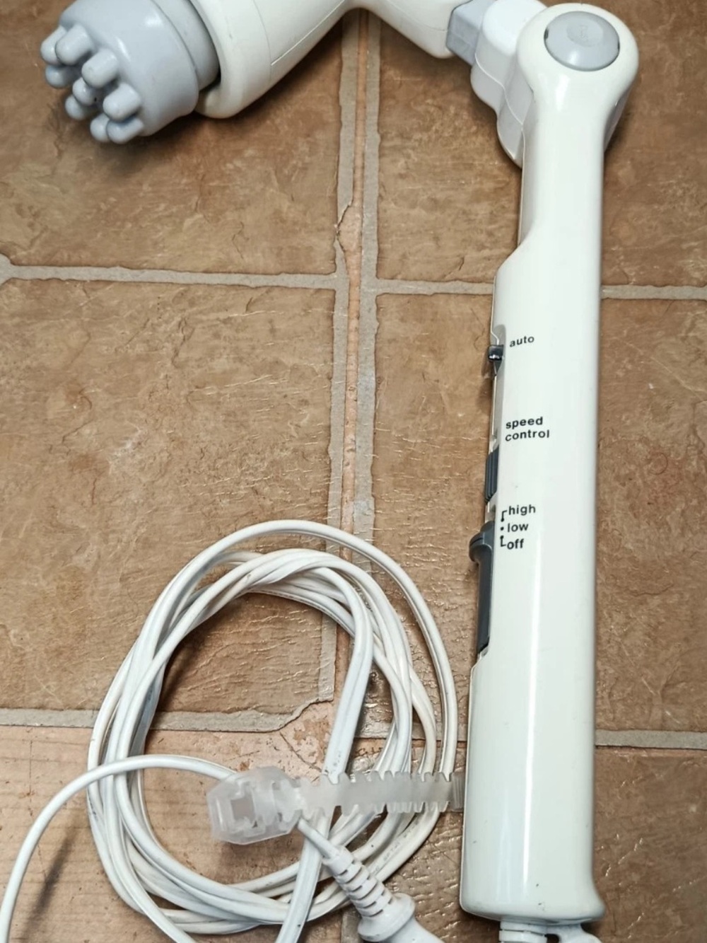 Panasonic White Handheld Shiatsu Massager